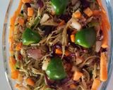 A picture of step 5 of Spinach vermicelli biryani.