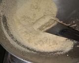 A picture of step 1 of Suji ka Halwa.