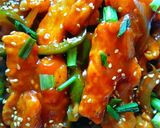 A picture of step 7 of Honey Chili Potato.