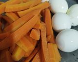 Foto del paso 1 de la receta: Pascualina de acelga con zanahoria y huevo 🥚🥕🥧🥬❤️
