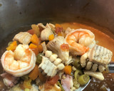 Foto del paso 12 de la receta: Caldo de Marisco tipo Cahuamanta Sonorense de Mantarraya, Camarón y Pulpo