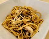 Foto del paso 5 de la receta: Espaguetis con rape y alga nori