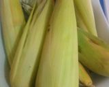A picture of step 1 of Beans with corn/maize(Adalu).