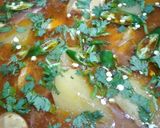 A picture of step 6 of Chicken aloo ka shorbe wala salan.