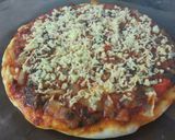 Foto langkah ke 8 dari resep **Eggless Pizza**.