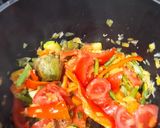 Foto del paso 6 de la receta Fideos con verduras a la cazuela