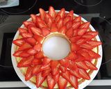Une image de l'étape 1 de Tarte aux fraises.