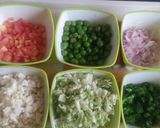 A picture of step 2 of Healthy Salty Veg Cake.
