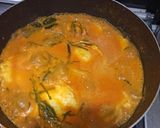 Foto langkah ke 3 dari resep Gulai telor tapak leman (daun mangkok).