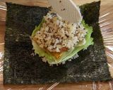 A picture of step 10 of Chicken Teriyaki Onigirazu.