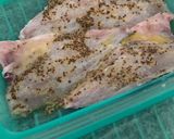 Foto del paso 1 de la receta: Doradas con mostaza y limón en lekue