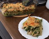 Spenótos-csirkés penne recept fázis 8 fotója