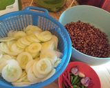Foto langkah ke 1 dari resep Acar timun kacang labuhan batu.