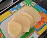 Foto langkah ke 2 dari resep Terong Sisip Kentang Saus BBQ | simple banget!.