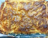 Foto del paso 5 de la receta Empanada de jamón y queso con bechamel