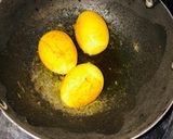 A picture of step 1 of Hyderabadi Egg Dum Biryani.