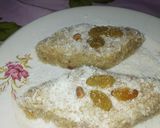 A picture of step 11 of Badaam Naariyal Burfi.