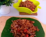 Foto langkah ke 4 dari resep Sambal Kelapa Teri #Sambel Nyuh Gerang#KulinerBali.