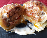 Foto del paso 16 de la receta: Patatas rellena de carne con verduras y bechamel gratinada
