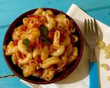 रेड सॉस पास्ता (red sauce pasta recipe in Hindi) रेसिपी चरण 6 फोटो
