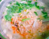 A picture of step 6 of Salmon Rice Porridge.