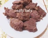 A picture of step 1 of Maqluba with Chickpeas and Beef.