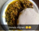 A picture of step 4 of Egusi Soup.