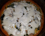 Foto del paso 3 de la receta: Pastel de calabaza rellena de pollo y vegetales