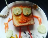चीज़ वेजिटेबल सैंडविच (Cheese vegetable sandwich recipe in Hindi) रेसिपी चरण 4 फोटो