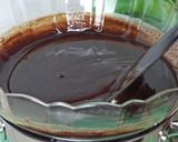 Gambar langkah 11 resipi Kek Batik 'Melting'/ Kek Batik Ganache Coklat.