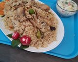 A picture of step 14 of Yakhni Pulao.