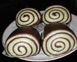 Foto langkah ke 14 dari resep Chocolate Spiral Mantow Buns.