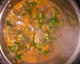 A picture of step 4 of Fish in coconut curry(mtuzi wa samaki) #festiveseasonkakamega#.