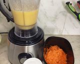 Foto del paso 2 de la receta: Torta de naranja y zanahoria en licuadora 🥕😋 húmeda y rica, ideal para un mate en la tarde 🤭