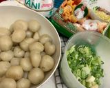Foto langkah ke 1 dari resep Cilok sambel cocol.