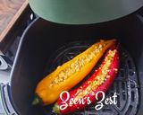 A picture of step 3 of Air Fryer Paneer Stuffed Sweet Palermo Peppers.