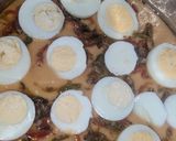 A picture of step 4 of Oven baked moi moi.