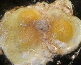 A picture of step 4 of Smoked Sausage and Egg Sandwich.