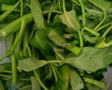 Foto langkah ke 1 dari resep Sambal Tempe Kangkung.