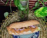 A picture of step 4 of Chicken Tender Pops Burger 🍔🍔.