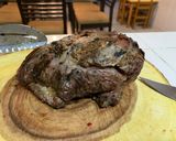 A picture of step 4 of Strip Loin with Pepper Steak Sauce.