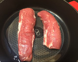 Foto del paso 1 de la receta: Solomillo de cerdo a la cerveza con setas