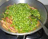A picture of step 7 of Stirfried vegetables #vegancontest.