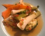 Foto del paso 3 de la receta: Verbena de verduras con vinagreta de pimientos