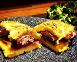 Foto del paso 2 de la receta: “Bocadillo” de tortilla relleno