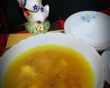 A picture of step 3 of Organic Chicken Soup And Egg,mayo vegetables Sandwiches.