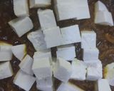 A picture of step 5 of Palak paneer.