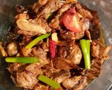 A picture of step 4 of Fried Chicken in Soy Sauce.