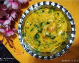 पातळ कांदा पातीचा झुणका (zhunka recipe in marathi) रेसिपी स्टेप 1 फोटो 