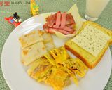 【樂客來】早午餐之~咕咕咕台式早餐拼盤的食譜步驟5照片